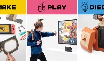 switch游戏《任天堂纸盒体感套装1-4部 Nintendo Labo Toy-Con》中文版nsp下载[带VR套装]